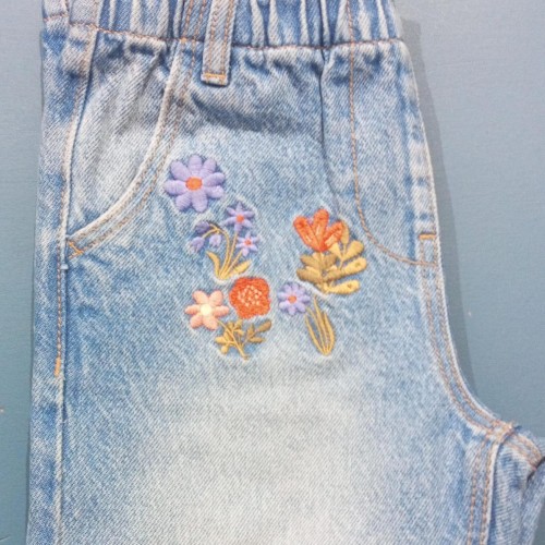 Kids Denim Floral
