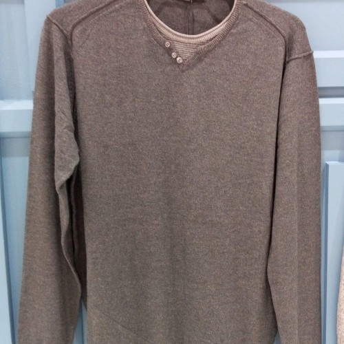 Mens Henley Sweater