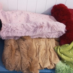 Women fur  coat  Poncho