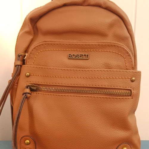 Leather backpack rst01