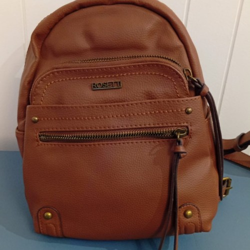 Leather backpack rst01