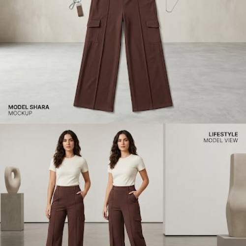 Ladies Baggy  Cargo