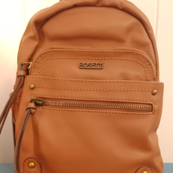 Leather backpack rst01